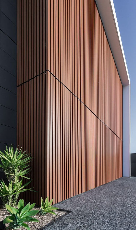 Photo of 3D Panels Teak sample