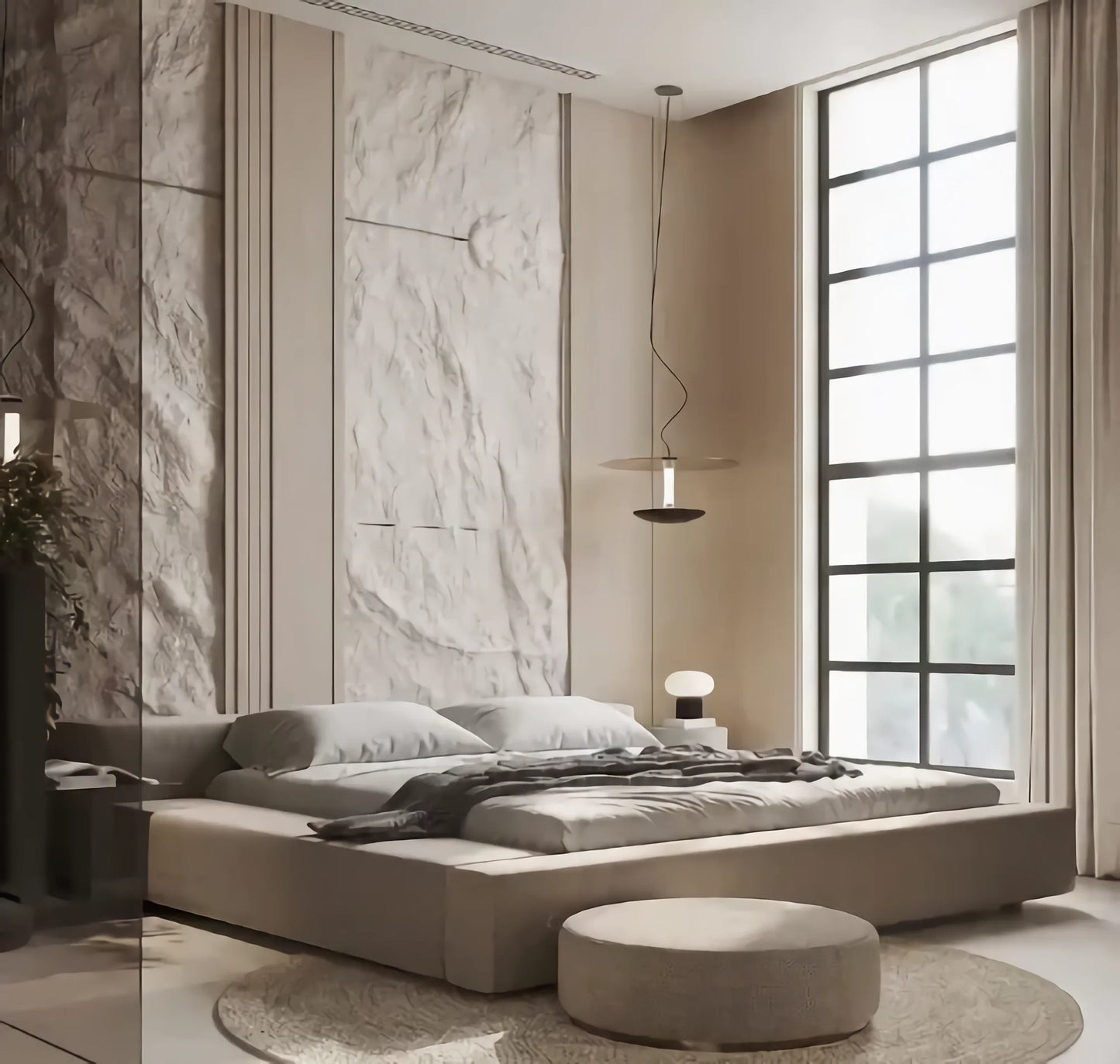 Photo of Stone Panels White sample