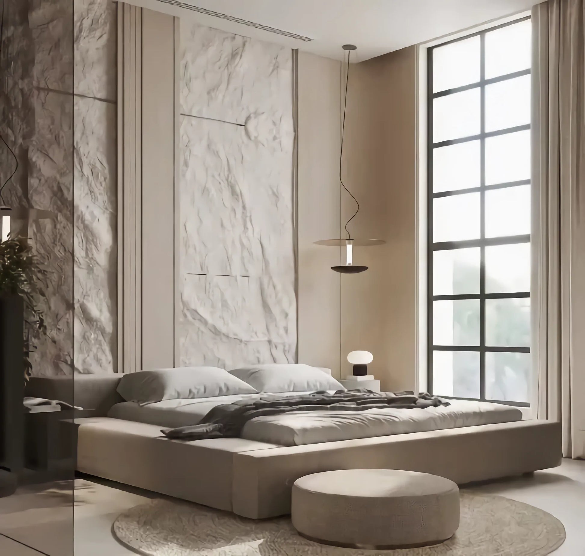 Photo of Stone Panels White sample